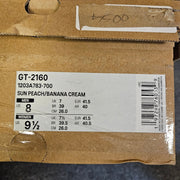 ASICS MEN'S 8 GT-2160 SUN PEACH BANANA CREAM RUNNING SHOES 1203A783-700 NIB