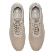 TIMBERLAND MEN'S 8.5 PARKER STREET LOW LACE UP SNEAKER LT TAUPE KNIT NIB