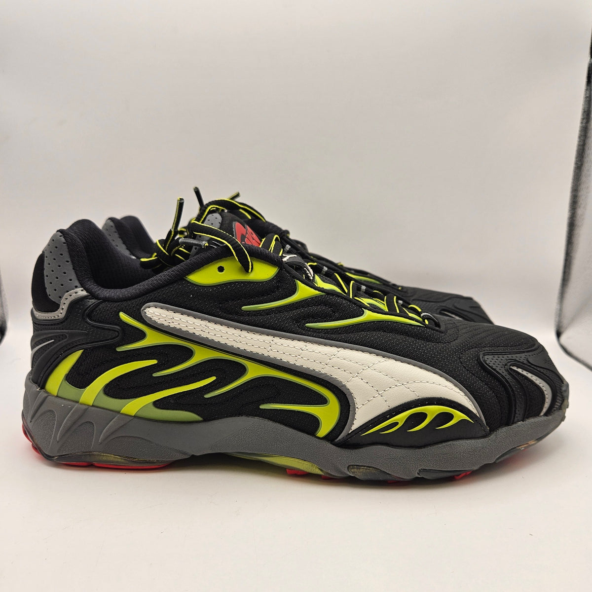 PUMA X A$AP ROCKY MEN'S 9.5 INHALE DISTRESSED MESH SNEAKER 402459-01 NWOB