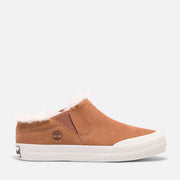 TIMBERLAND WOMEN'S 9.5 SKYLA BAY 2.0 LOW WARM LINED SNEAK RUST SUEDE NIB