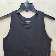 HOKA WOMEN'S M MIZI OUTDOOR DRESS BLACK BUILD IN BRA TENNIS NWT