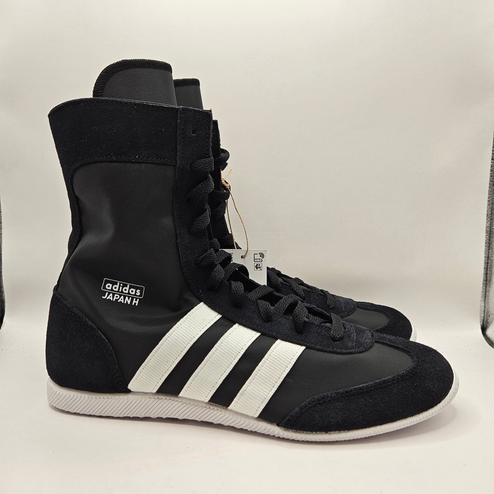 ADIDAS ORIGINALS WOMEN'S 8.5 JAPAN H CORE BLK CLOUD METALLIC BOXING JR8122 NWOB