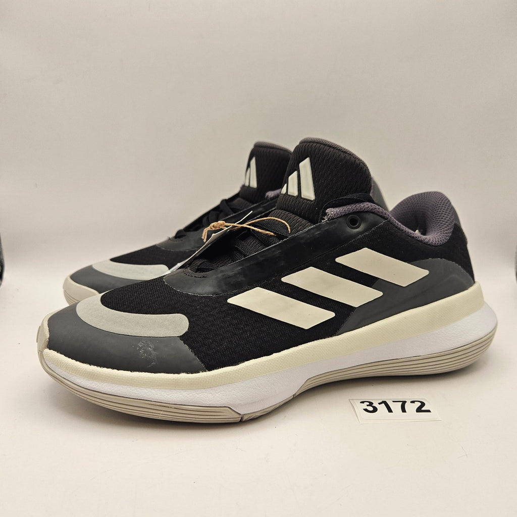 ADIDAS OWNTHEGAME 3 WOMEN'S 6 BLACK WHITE BASKETBALL SHOES NWOB JH6614