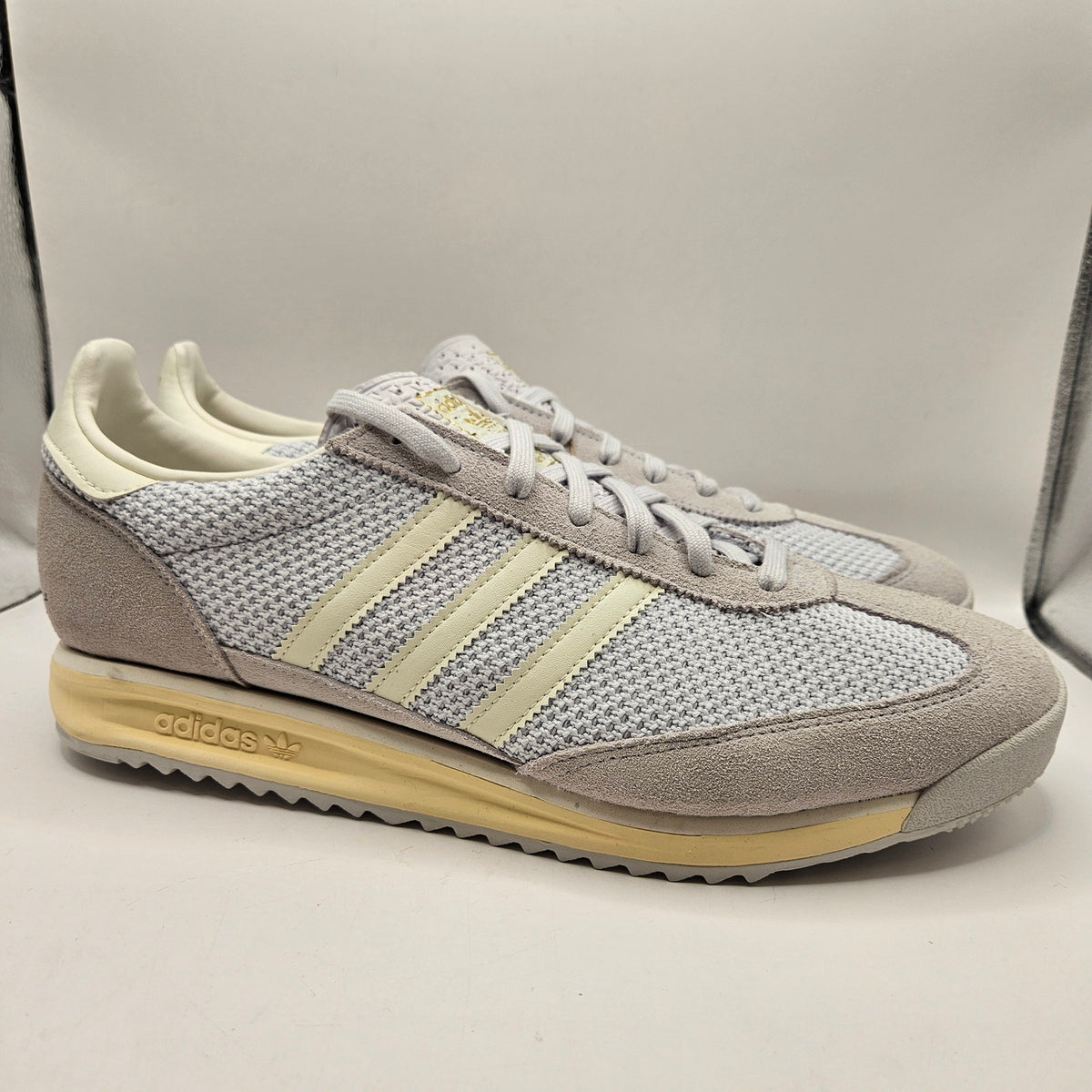 ADIDAS ORIGINALS MEN'S 13 SL 72 RS GREY WHITE RETRO CASUAL SNEAKERS JR8773 NWOB