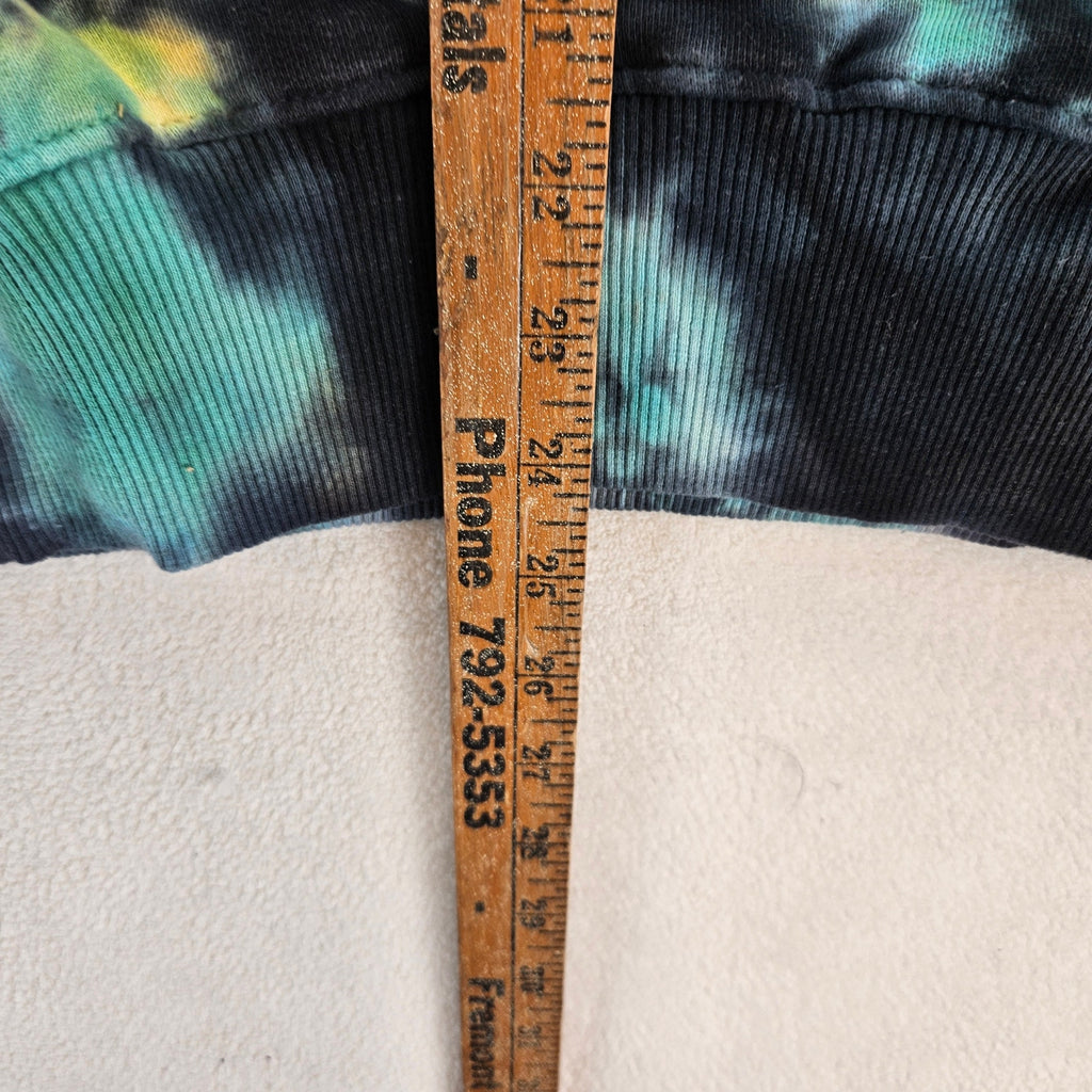 MNML MEN'S MEDIUM REVERSE SPIRAL TIE DYE PULLOVER HOODIE NWT
