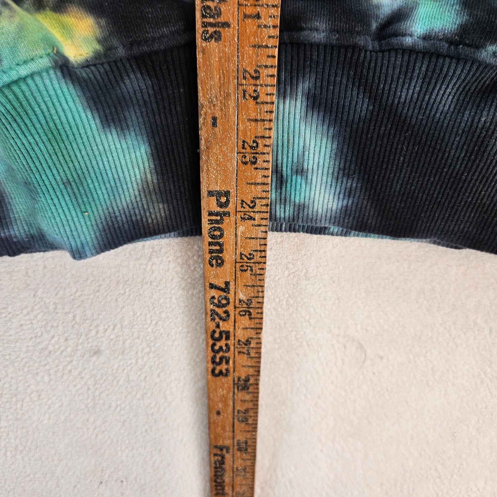 MNML MEN'S MEDIUM REVERSE SPIRAL TIE DYE PULLOVER HOODIE NWT