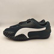 PUMA WOMEN'S 7 MOSTRO PERF BLACK WHITE SPIKE SLIP ON SNEAKERS NWOB