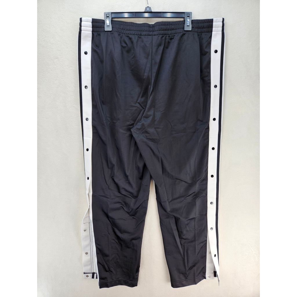 ADIDAS ORIGINALS WOMEN'S 2X ADIBREAK LOOSE TRACK PANTS IN0676 NWT BLACK WHITE