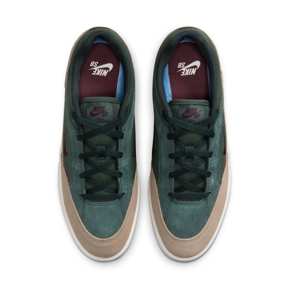 NIKE MEN'S 8 SB MALOR SEAWEED BURGUNDY CRUSH KHAKI NIB FV6064-300