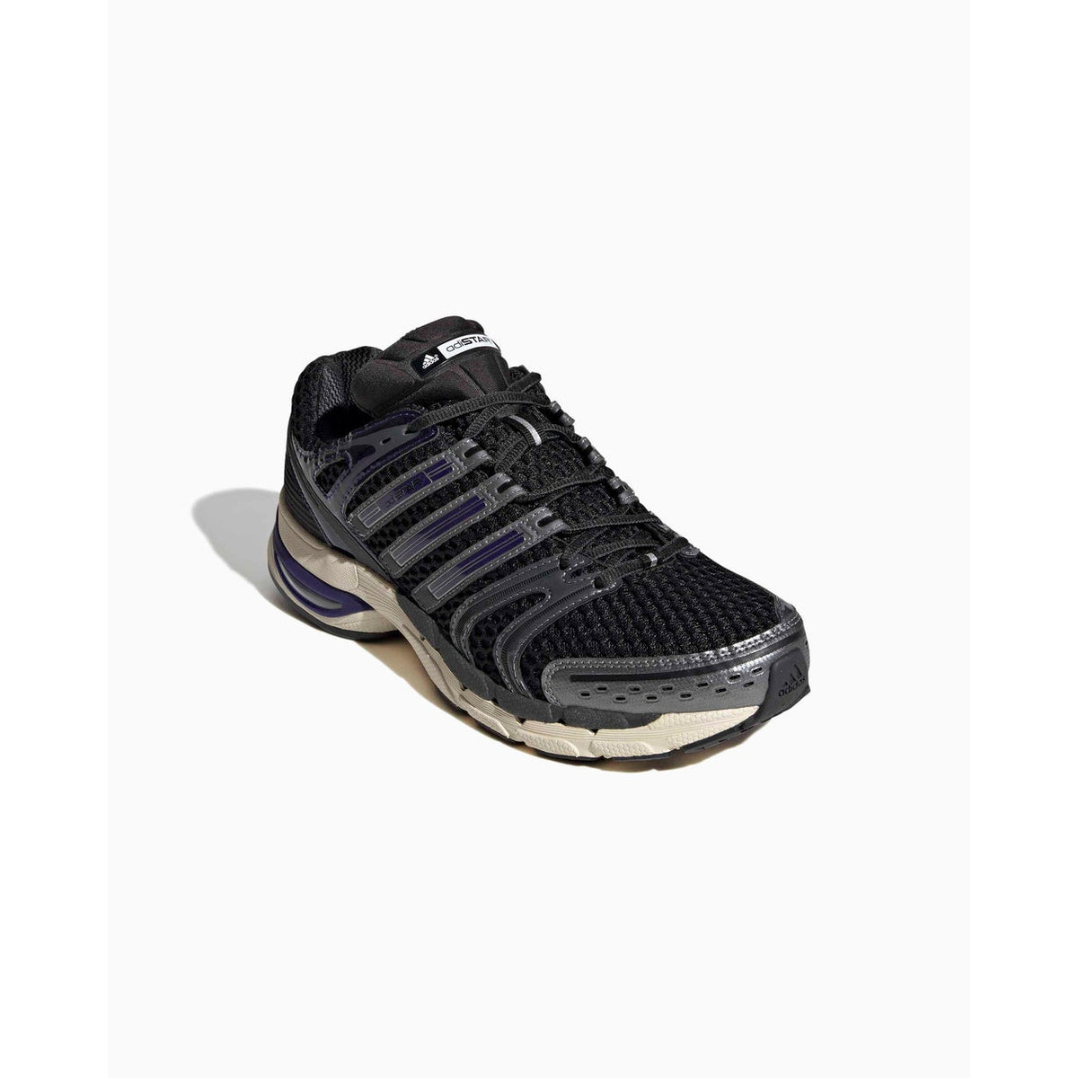 ADIDAS MEN'S 10.5 ADISTAR CONTROL 5 KI6680 BLACK METALLIC PURPLE NIB