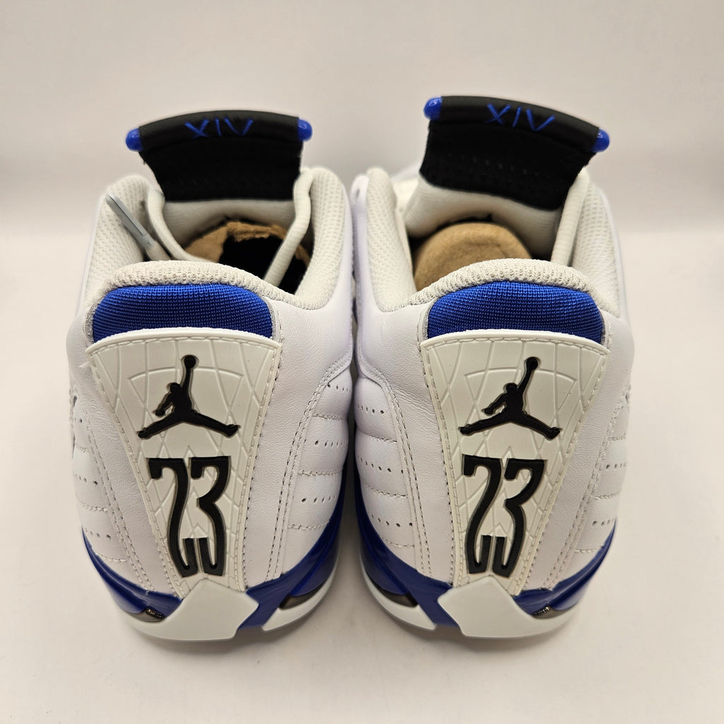 NIKE AIR JORDAN 14 MEN'S 7 RETRO GOLF SHOES HYPER ROYAL WHITE HJ7710-101 NWOB
