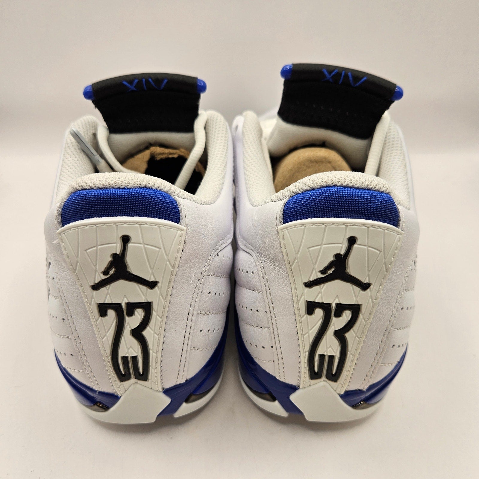 NIKE AIR JORDAN 14 MEN'S 7 RETRO GOLF SHOES HYPER ROYAL WHITE HJ7710-101 NWOB
