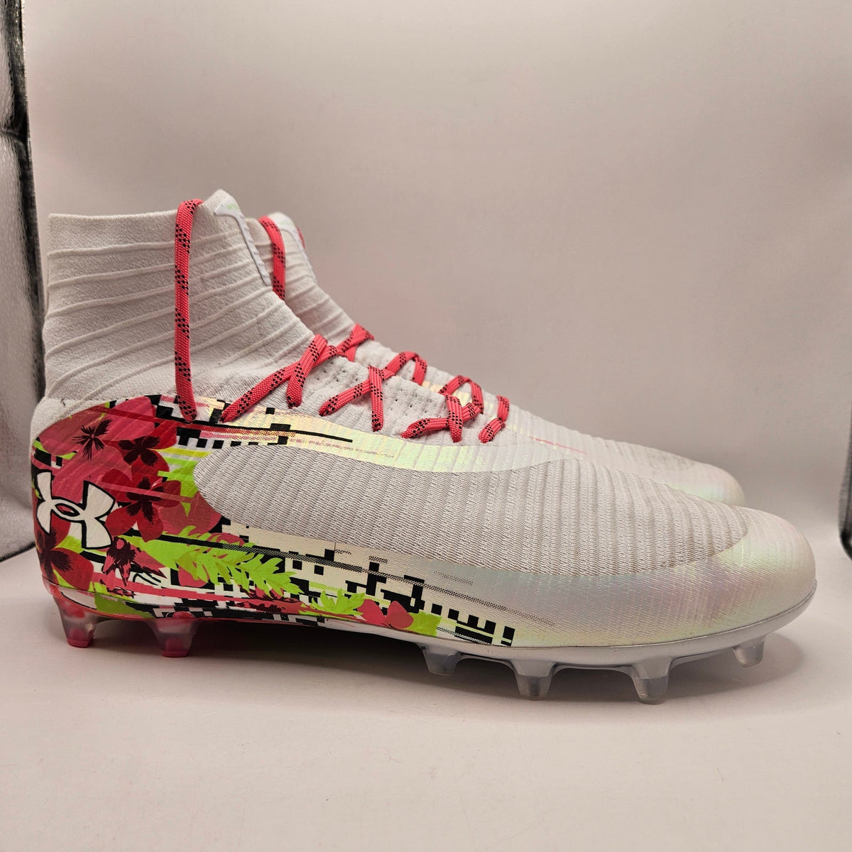 UNDER ARMOUR MEN'S 14 HIGHLIGHT PRO LE LACROSSE CLEATS 6005974-100
