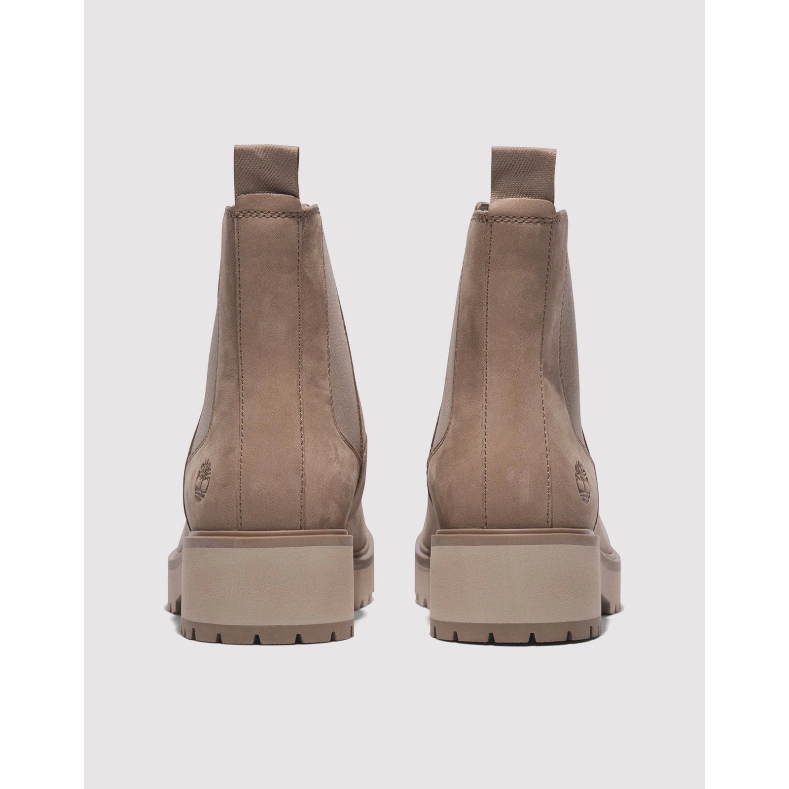 TIMBERLAND WOMEN'S 10 WIDE CARNABY COOL MID CHELSEA BOOT TAUPE GRAY NIB
