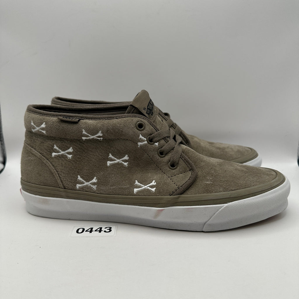 VANS x WTAPS OG Chukka LX Men's 10.5 Bone Coyote VN0AU3GBMD Suede Leather