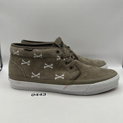 VANS x WTAPS OG Chukka LX Men's 10.5 Bone Coyote VN0AU3GBMD Suede Leather