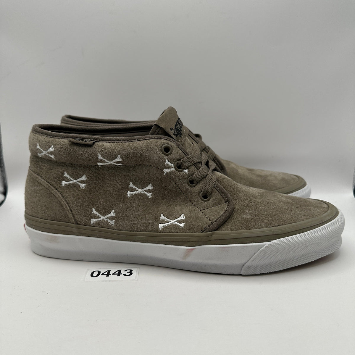 VANS x WTAPS OG Chukka LX Men's 10.5 Bone Coyote VN0AU3GBMD Suede Leather