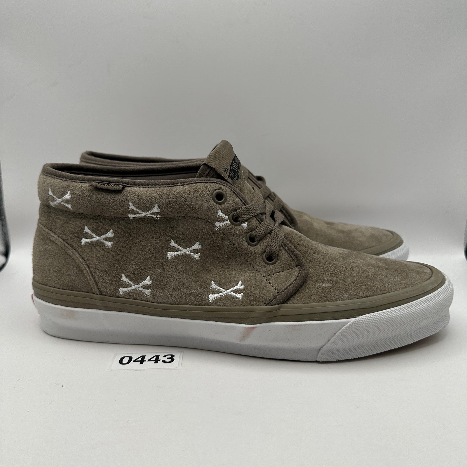 VANS x WTAPS OG Chukka LX Men's 10.5 Bone Coyote VN0AU3GBMD Suede Leather