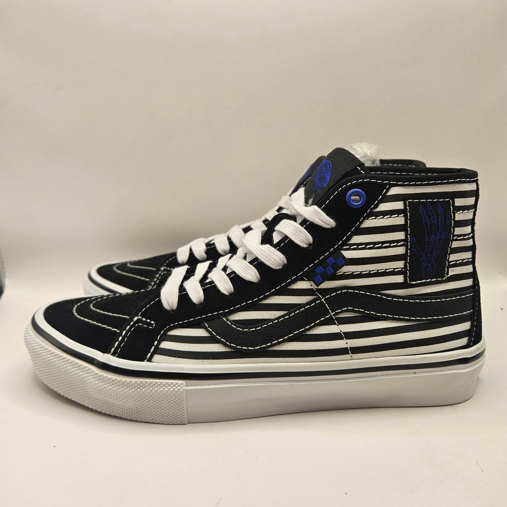 VANS x BREANA GEERING MEN'S 7.5 SKATE SK8-Hi DECON BLACK HI TOP SNEAKER NWOB