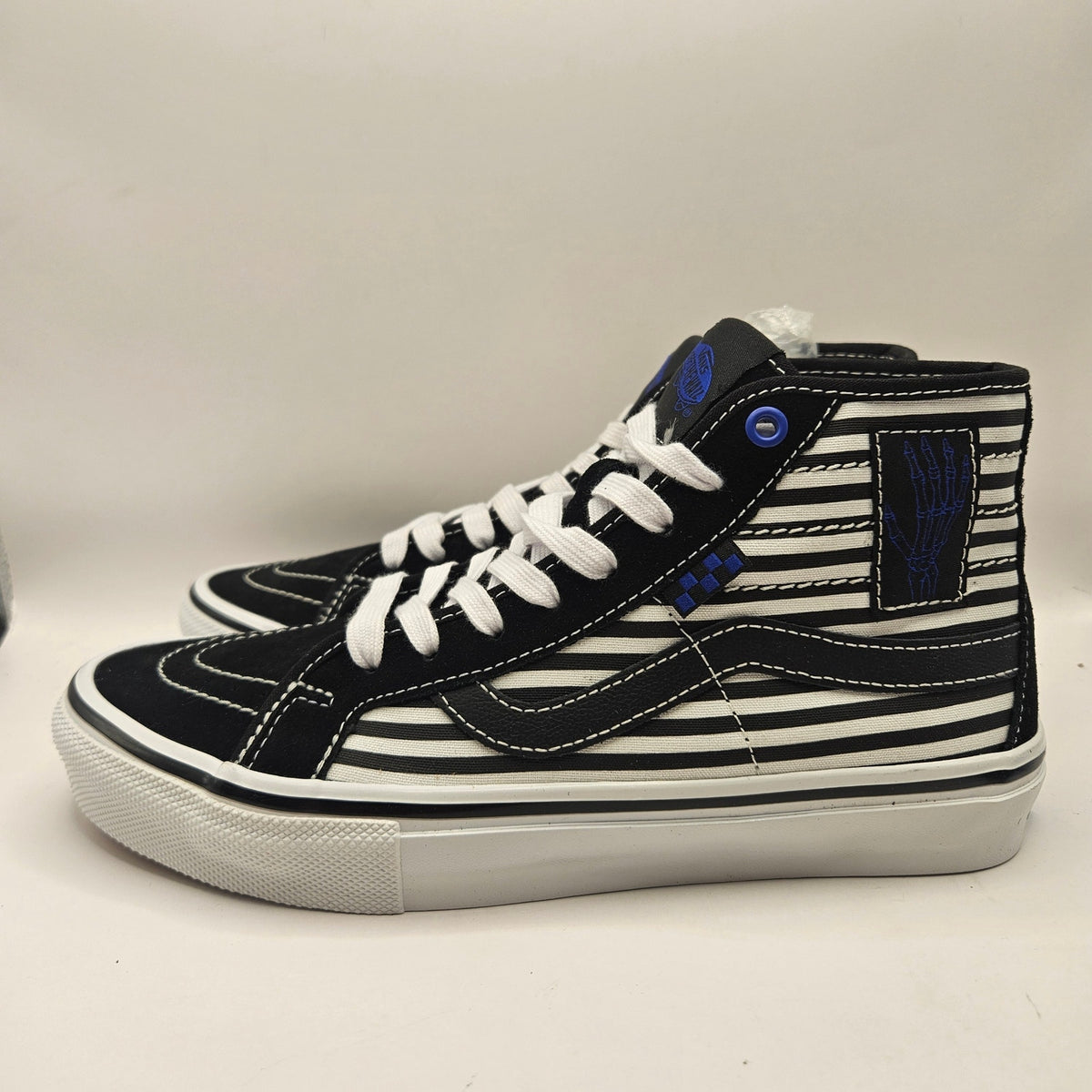 VANS x BREANA GEERING MEN'S 7.5 SKATE SK8-Hi DECON BLACK HI TOP SNEAKER NWOB