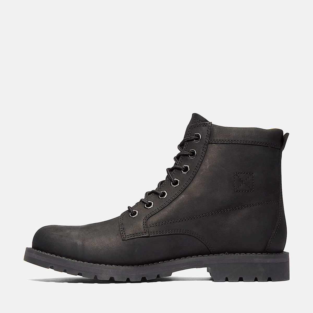 TIMBERLAND MEN'S 13 REDWOOD FALLS MID LACE WATERPROOF JET BLACK TB1A44P1015