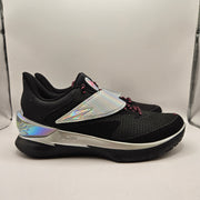 UNDER ARMOUR MEN'S 10.5 CURRY FOX 1 GAMER BLACK SILVER 6001920-001 NWOB