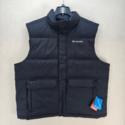 COLUMBIA MEN'S XL LANDROAMER BLACK PUFFER VEST OMNI SHIELD NWT