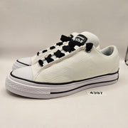 CONVERSE WOMEN'S 8 CHUCK TAYLOR ALLSTAR PUFF FAT TOUGUE LO WHITE A14722C