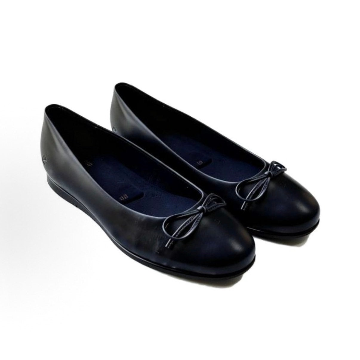 ECCO WOMEN'S 41 TOUCH BALLERINA 2.0 MARTINE BLUE MADE IN PORTUGAL NIB