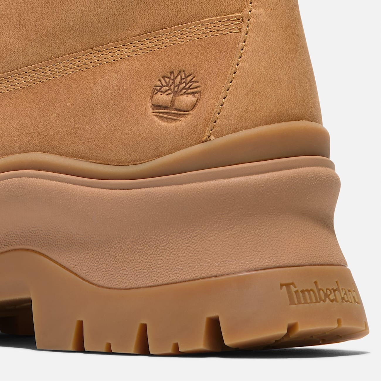 TIMBERLAND WOMEN'S 10 ROXIE LANE MID LACE UP BOOT WHEAT FULL GRAIN NIB
