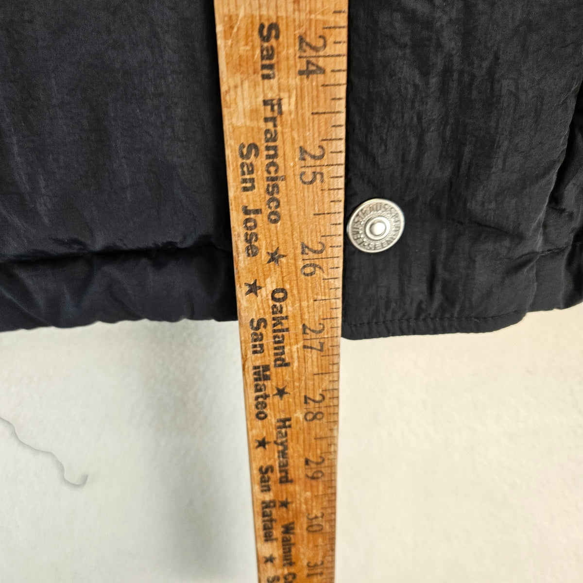 LEVI'S MEN'S XXL BLACK ROCKRIDGE PUFFER VEST DOWN FULL ZIP UP NWT
