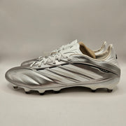 ADIDAS MEN'S 9 COPA PURE IV PRO FIRM GROUND SOCCER CLEATS ICE SILVER NWOB JQ0423