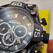 INVICTA 44704 PRO DIVER MEN'S QUARTZ BLACK AND SILVER WATCH NWT