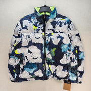 THE NORTH FACE WOMEN'S XL 1996 RETRO NUPTSE JACKET FLORAL PRINT 700FP PUFFER NWT