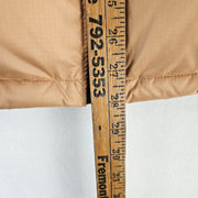 THE NORTH FACE MEN'S XXL 1996 NUPTSE 700 DOWN PUFFER VEST ALMOND BUTTER NWT $230
