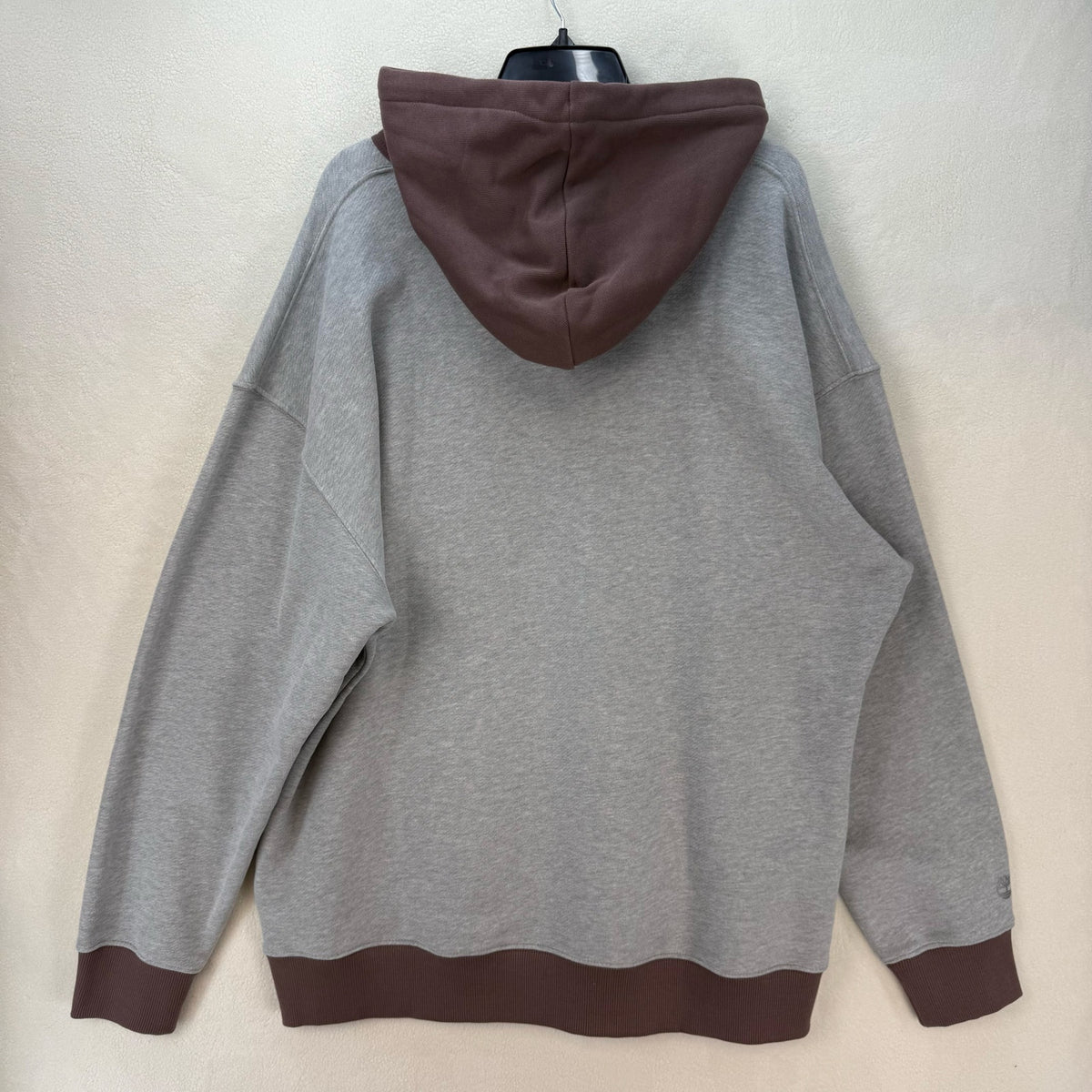 TIMBERLAND X BEELINE SUPER RARE MEN'S XL GREY/TARO PULLOVER HOODIE