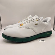SKECHERS MEN'S 10 GO GOLF PRESTIGE SLIP IN SHOES 214124 ARCH FIT WHITE GREEN