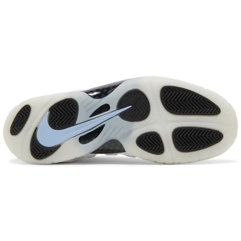 NIKE GS 7Y LITTLE POSITE ONE WHITE METALLIC SILVER BLACK FOAMPOSITE DV2238-100