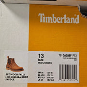 TIMBERLAND MEN'S 13 REDWOOD FALLS CHELSEA BOOT SADDLE TB0A288FF13