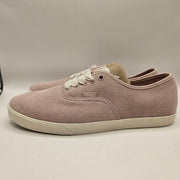 VANS MEN'S 9 AUTHENTIC LOWPRO SUEDE LOW TOP SNEAKER PINK NWOB