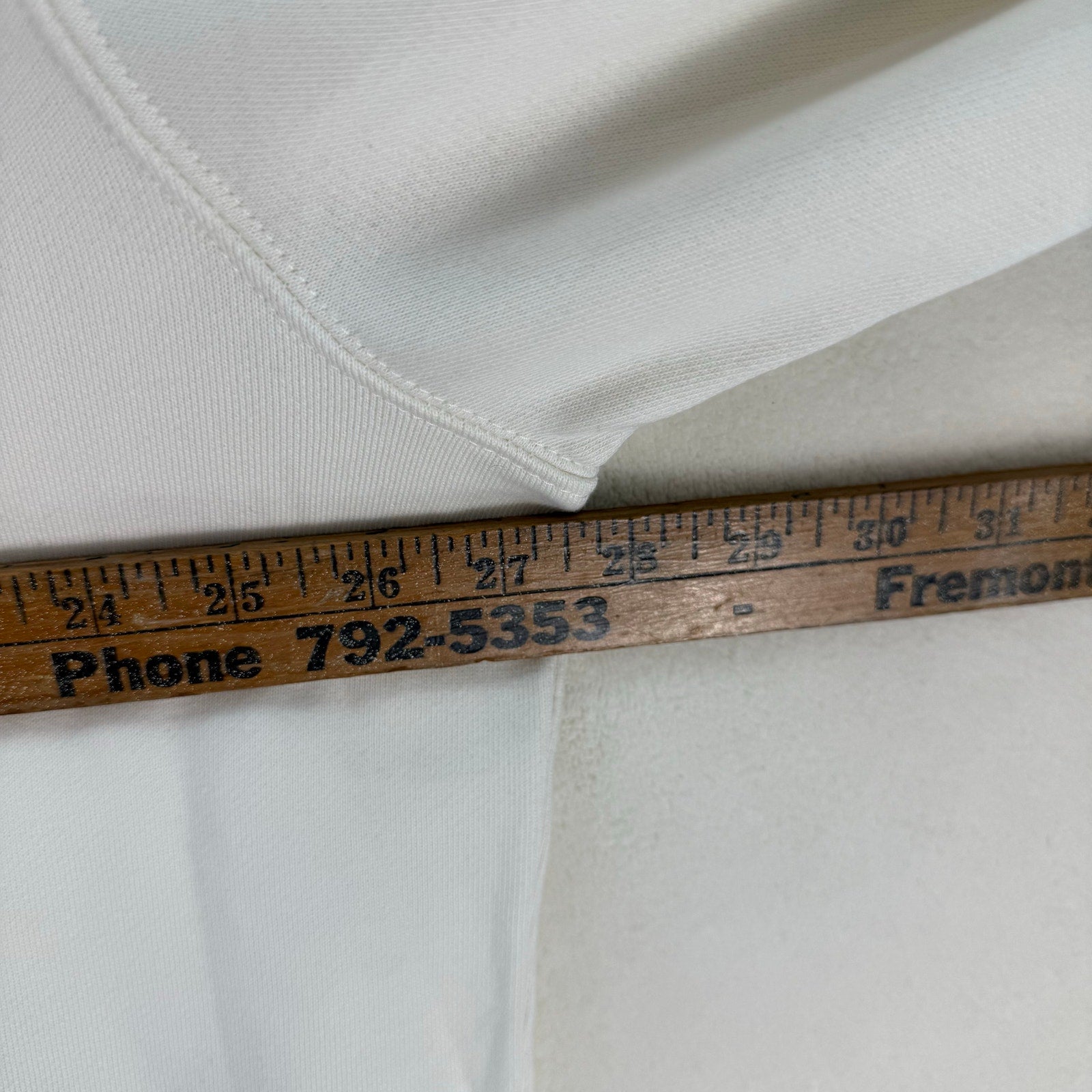 LEVI'S MEN'S XXL WHITE FLEECE HOODIE SIMPLICITY STYLE WARM SOFT