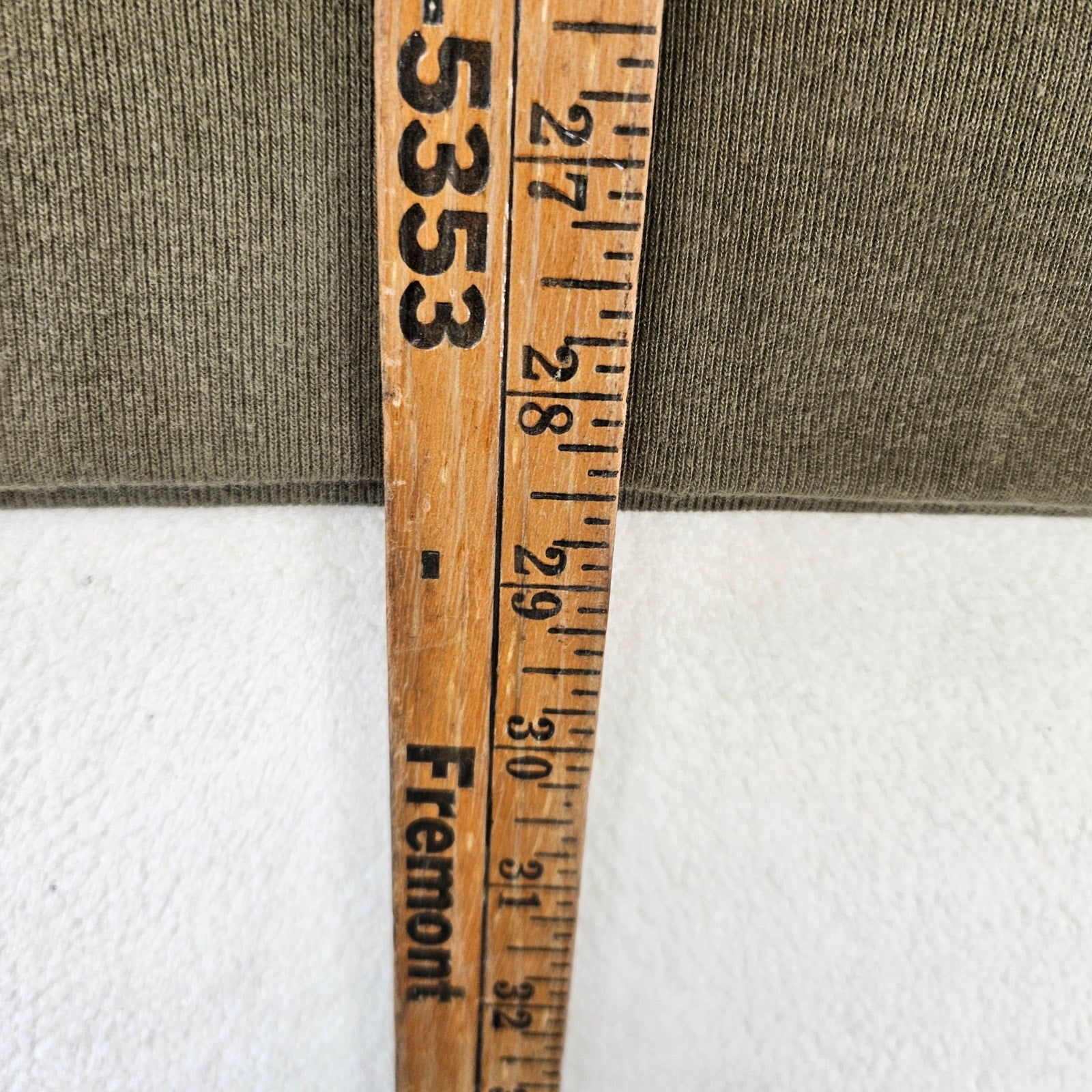 A BATHING APE AKA BAPE MEN'S XXL OLIVE GREEN TIGER CREWNECK SWEATSHIRT