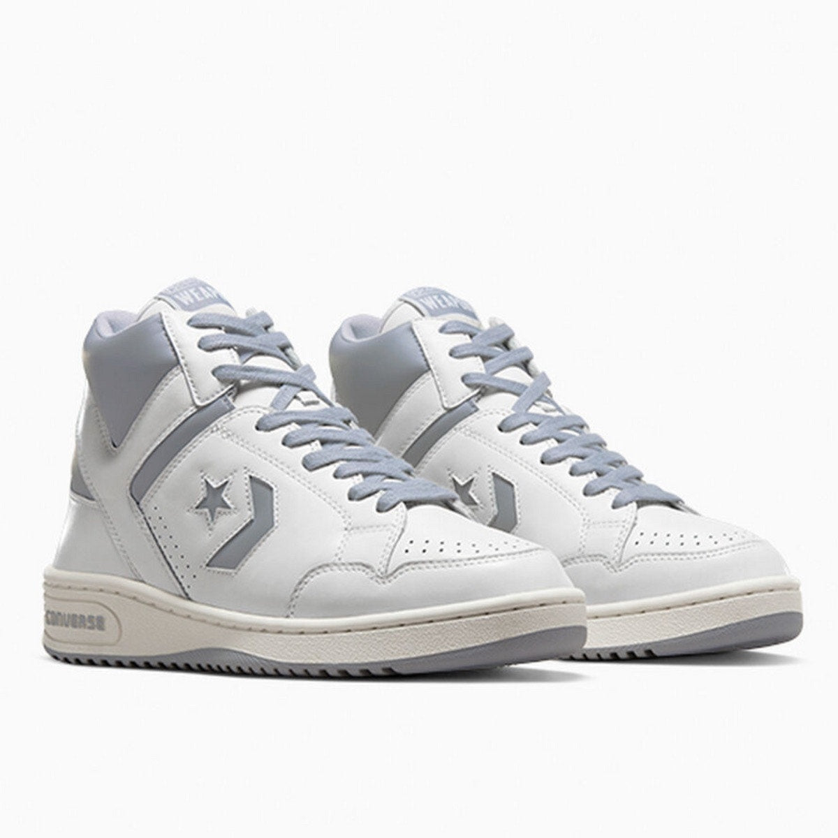 CONVERSE WEAPON MEN 11.5 MID VTG WHT ASH GREY OLD MONEY LARRY BIRD NWOB A04397C