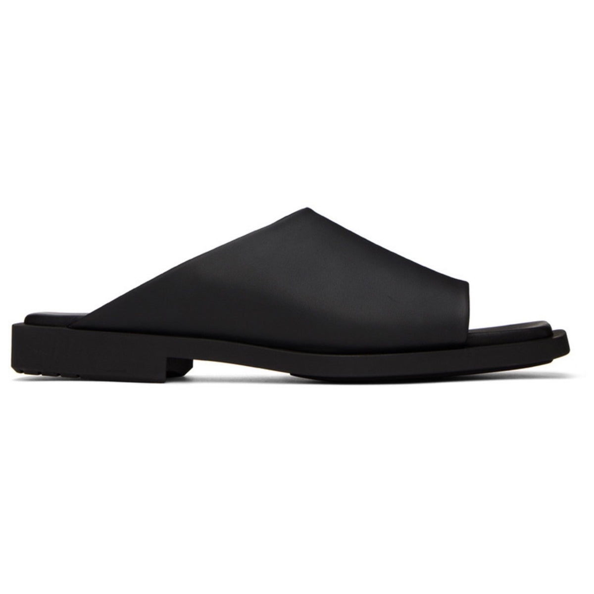 ECCO KOLLECTIVE X BIANCA SAUNDERS 45 MORANT SLIDE BLACK NIB $500 39002490000