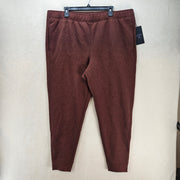 VRST MEN'S XXL FLEECE JOGGER PANTS EARTH BROWN HEATHER NWT