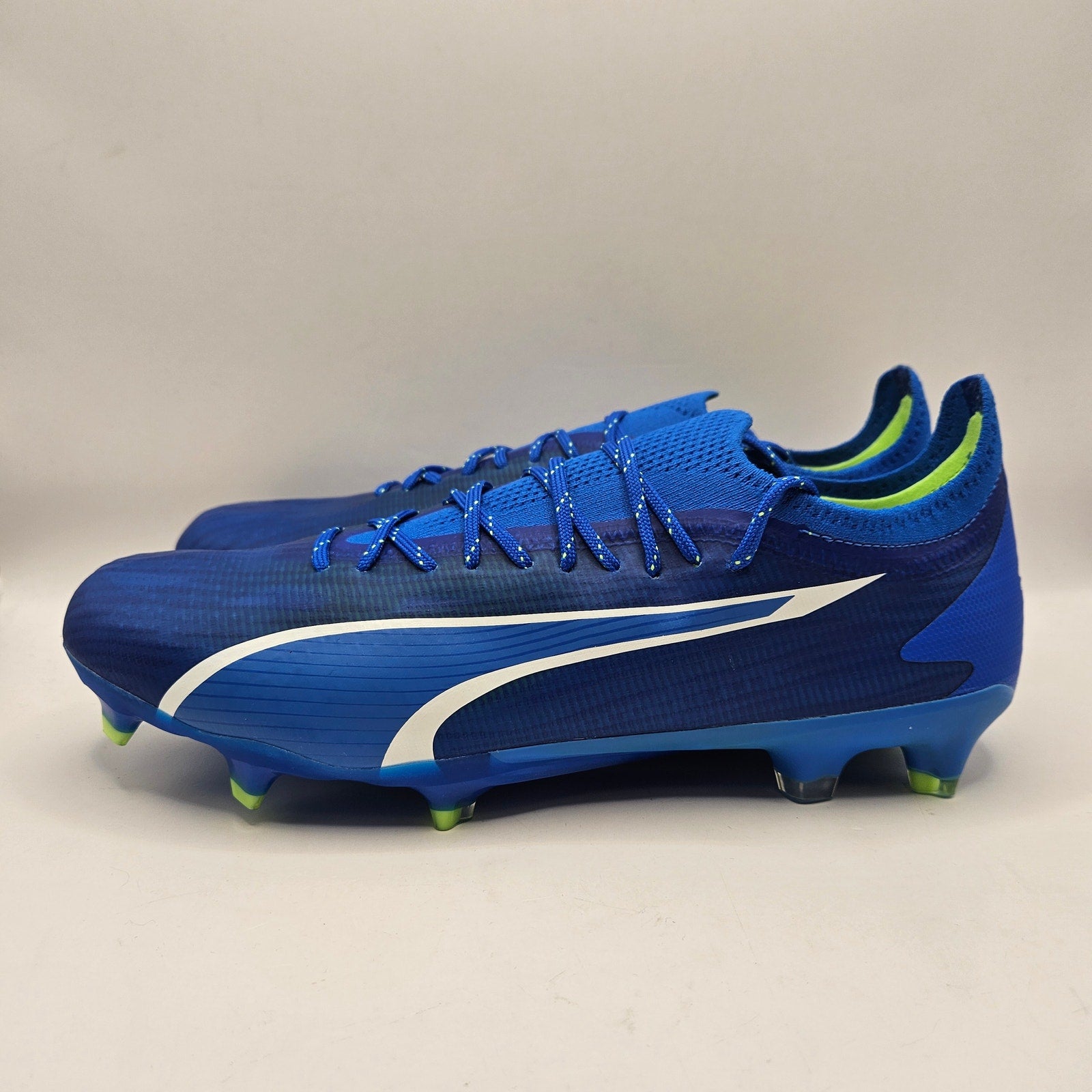 PUMA WOMEN'S 10 ULTRA ULTIMATE FG/AG SOCCER CLEATS BLUE 107507-03 NWOB