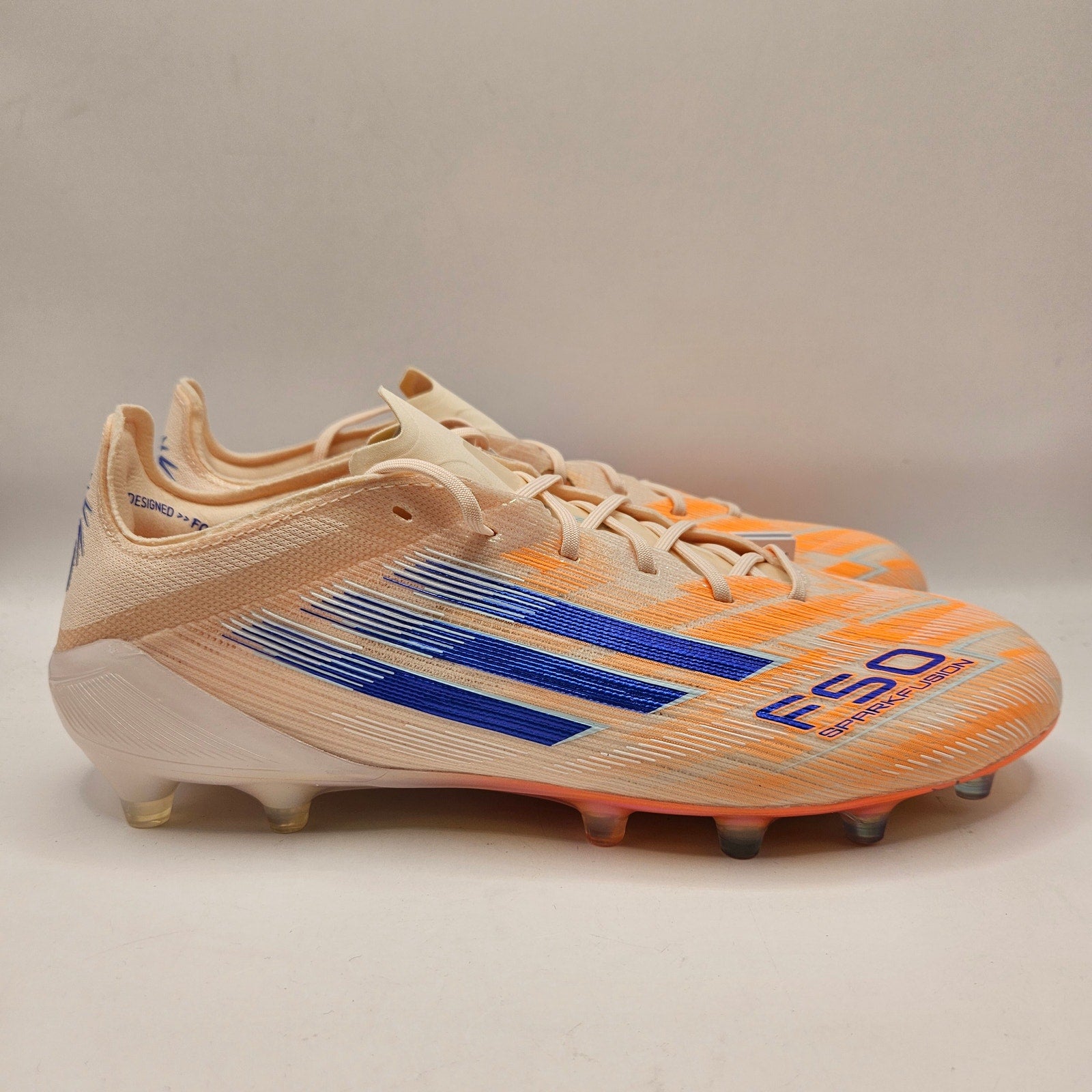 ADIDAS WOMEN'S 8 F50 ELITE FG JS4378 SOCCER CLEATS SPARKFUSION ORANGE NWOB