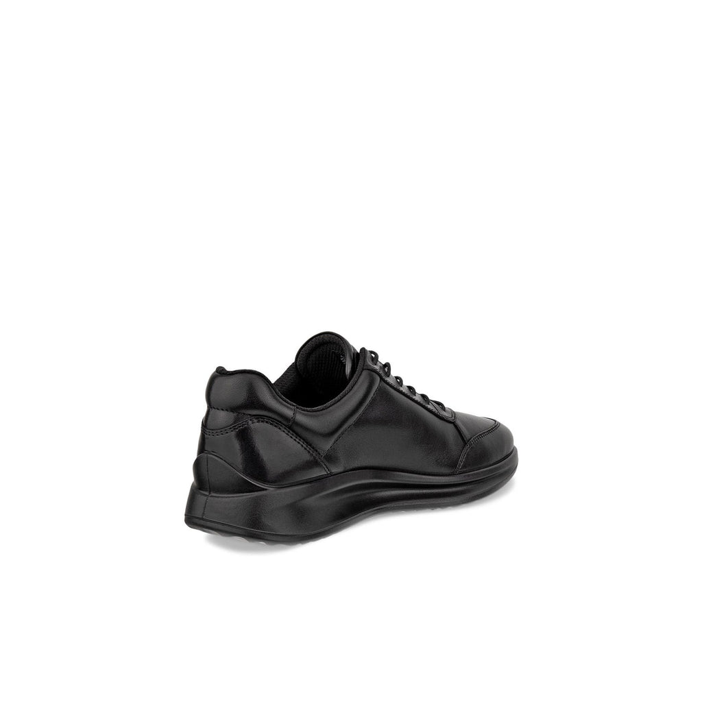 ECCO MEN'S 47 AQUET LEATHER SHOE BLACK NIB 20712401001