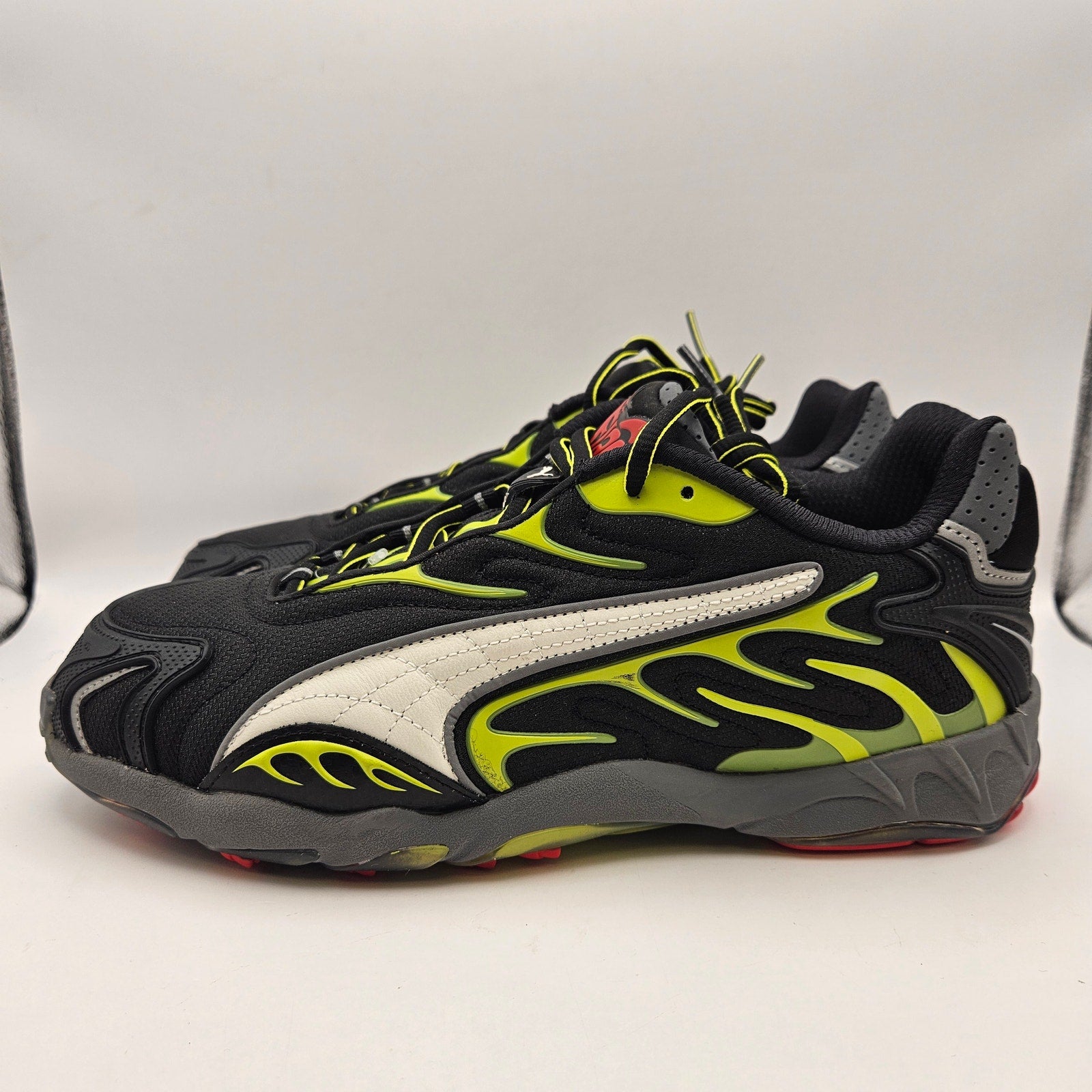 PUMA X A$AP ROCKY MEN'S 9.5 INHALE DISTRESSED MESH SNEAKER 402459-01 NWOB