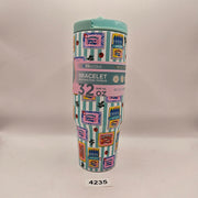 MANNA 32OZ SARDINE GREEN BRACLET TUMBLER STAINLESS STEEL INSULATED FLIP STRAW